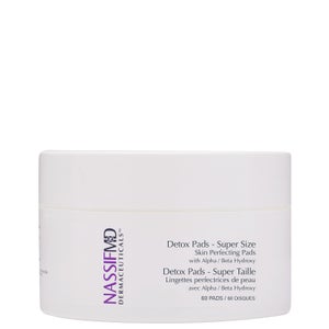 NassifMD Dermaceuticals Supersize Skin Perfecting Exfoliating and Detoxification Treatment Pads 60ct