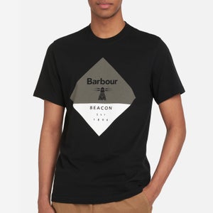 Barbour Beacon Men's Diamond T-Shirt - Black