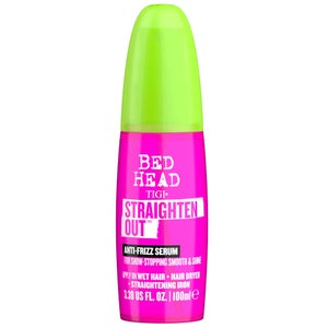 TIGI Bed Head Straighten Out Anti Frizz Serum for Smooth Shiny Hair 100ml