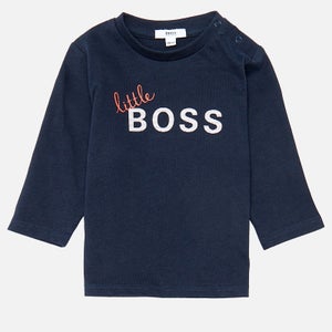 Hugo Boss Baby Long Sleeve T-Shirt - Navy
