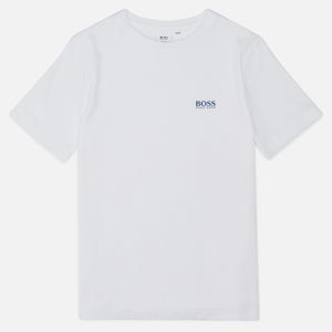 Hugo Boss Kids Short Sleeve Small Logo T-Shirt - White