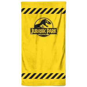 Jurassic Park Tape Beach Towel