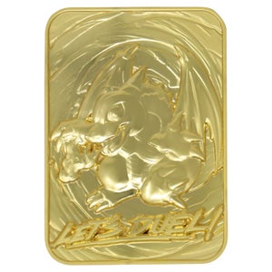 Fanattik Yu-Gi-Oh! Baby Dragon 24K Gold Plated Limited Edition Collectible Metal Card