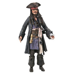 Diamond Select The Pirates Of The Caribbean Deluxe Action Figure - Jack Sparrow