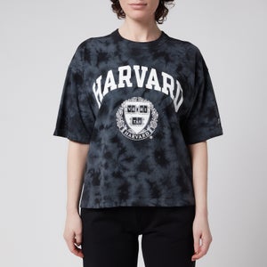 Champion Women's Tie Dye Crewneck T-Shirt - Black