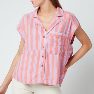 Free People Women's Play It Cool Stripe Top - Sorbet Combo