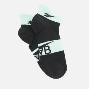 Reebok X Victoria Beckham Women's Rbk Vb Running Socks - Digital Green/Black/Black