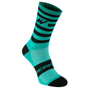 Morvelo Series Stripe Green Socks