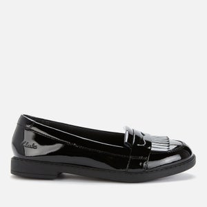 Clarks Kids' Scala Bright School Shoes - Black Patent