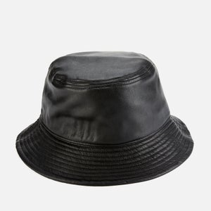 Stand Studio Women's Vida Faux Leather Bucket Hat - Black