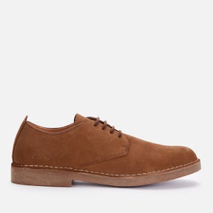 Clarks Men's Desert London 2 Suede Derby Shoes - Brown