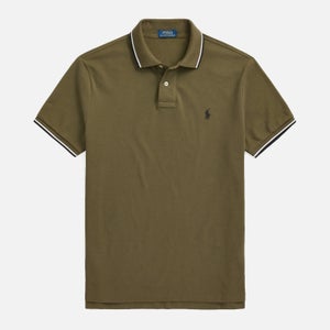 Polo Ralph Lauren Men's Custom Slim Fit Mesh Polo Shirt - Defender Green