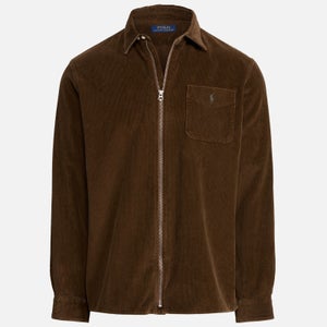 Polo Ralph Lauren Men's Corduroy Full Zip Shirt - Cooper Brown
