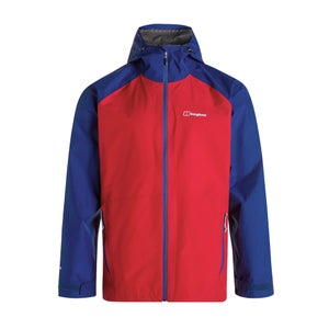 Men's Paclite 2.0 Waterproof Jacket - Red / Blue