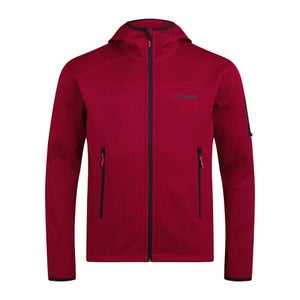 Men's Pravitale Mountain 2.0 Hooded Fleece Jacket - Red