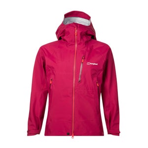 Women's Extrem 5000 Vented Waterproof Jacket - Dark Pink