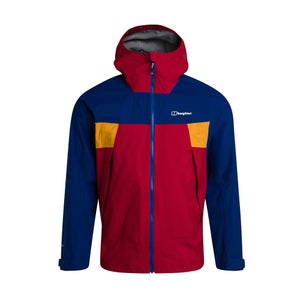 Men's Sky Hiker Waterproof Jacket - Red / Blue / Yellow