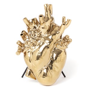 Seletti Love In Bloom Vase - Gold Edition