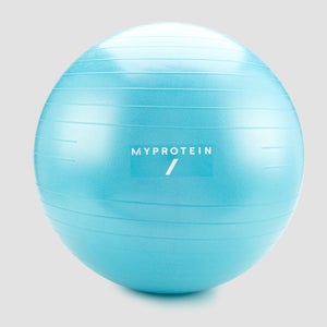 „MyProtein“ treniruočių kamuolys ir pompa – Mėlyna