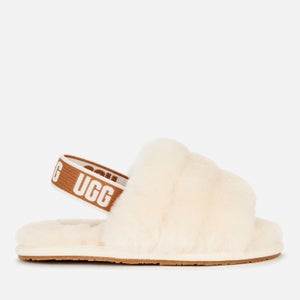UGG Toddlers' Fluff Yeah Slide Slippers - Natural