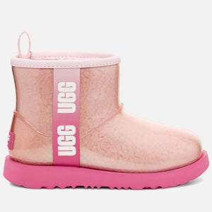 UGG Kids' Classic Clear Mini II Waterproof Boots - Pink Combo