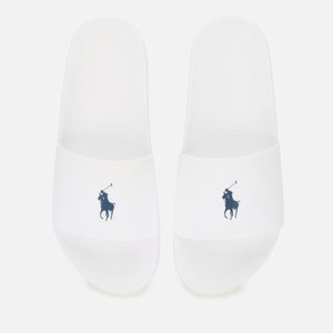 Polo Ralph Lauren Men's Slide Sandals - White/Navy PP