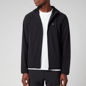 Calvin Klein Performance Men's Light Wind Hooded Jacket - Black