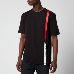 Tommy Sport Men's Vertical Logo T-Shirt - Black