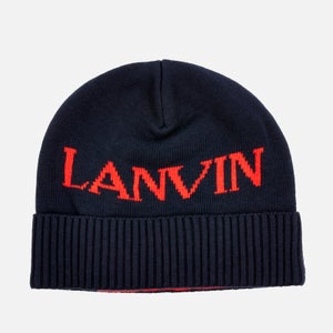 Lanvin Boys Pull On Hat - Navy