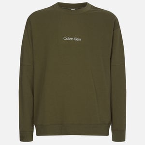 Calvin Klein Men's Logo Sweatshirt - Army Green