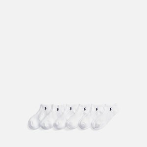 Polo Ralph Lauren Women's Cushion Sole Lw Socks 6 Pack - White