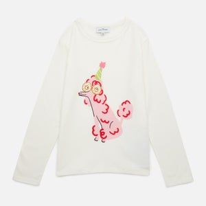 The Marc Jacobs Girls' Birthday Party Long Sleeve T-Shirt - Offwhite