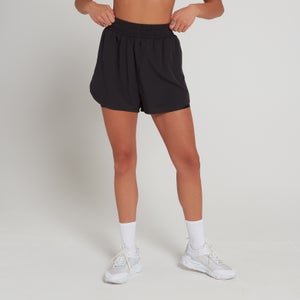 MP Women's Engage Double Layer Shorts - Black