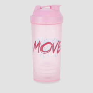 MP Pink Move műanyag shaker - rózsaszín - 600ml