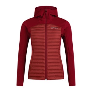 Women's Nula Hybrid Insulated Jacket - Red