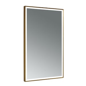 Winchcombe LED Mirror 600x1000mm - Brushed Brass