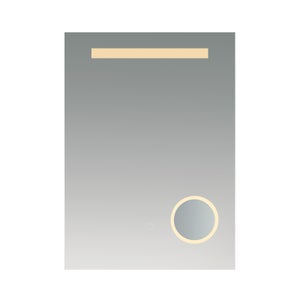 Sherston LED Mirror With Magnifier 700x500mm