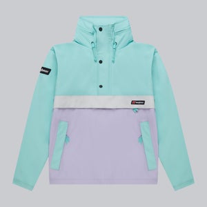 Unisex Ski Smock 86 Waterproof Jacket - Turquoise / Purple