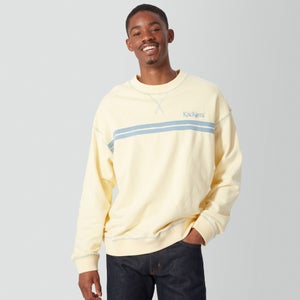 Men's Brushed Back Crew Sweatshirt Cream