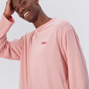 Men's Long Sleeved T-shirt Pink