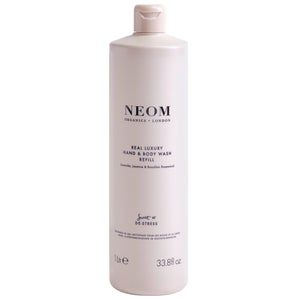 Neom Wellbeing London Scent To De-Stress - Real Luxury Hand & Body Wash Refill 1000ml