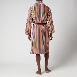 PS Paul Smith Men's Signature Stripe Dressing Gown - Multi