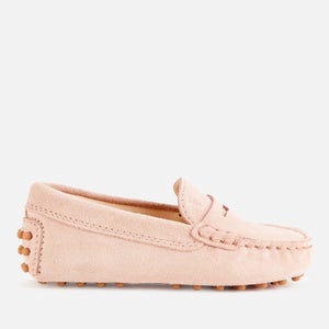 Tods Toddlers' Suede Moccasin Loafers - Ballerina