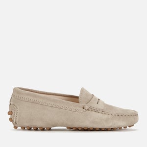 Tod's Kids' Suede Moccasin Loafers - Corda