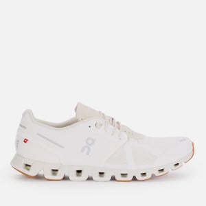 ON Men's Cloud Running Trainers - White/Sand