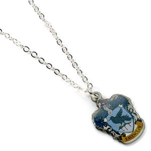 Kellica Harry Potter Ravenclaw Crest Slider Necklace - Blue
