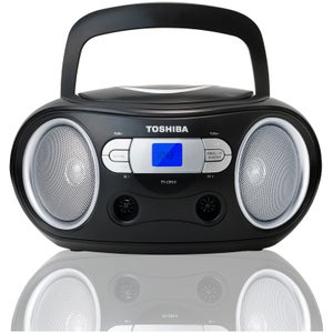 Toshiba Portable CD Boombox - Black