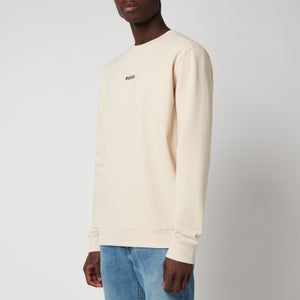BOSS Orange Men's Weevo 1 Crewneck Sweatshirt - Open White
