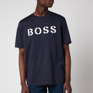 BOSS Orange Men's Tetry T-Shirt - Dark Blue