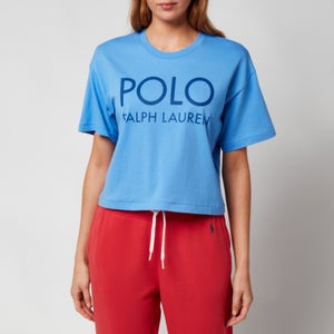Polo Ralph Lauren Women's Cropped Boxy T-Shirt - Harbor Island Blue